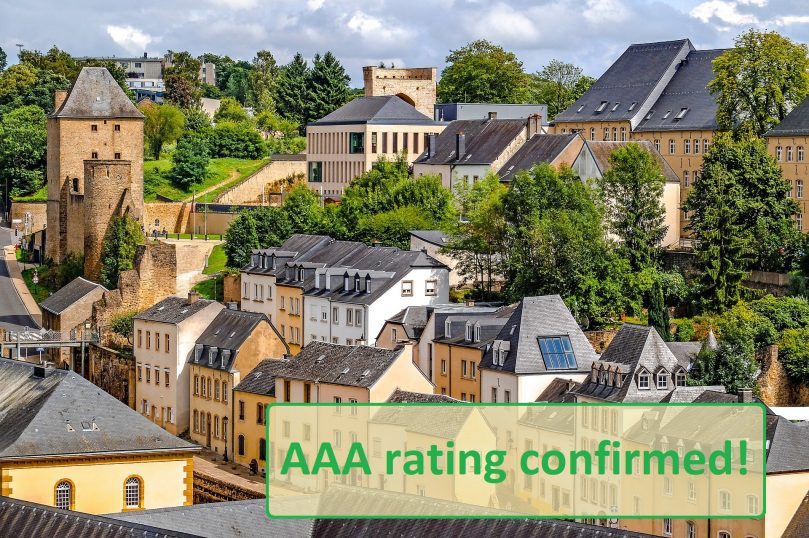 Moody's confirm Luxemburg's AAA rating